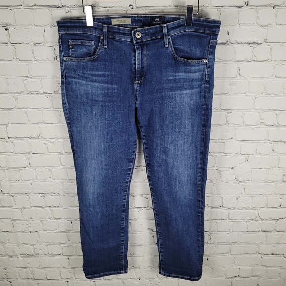 AG ADRIANO GOLDSCHMIED | The Cigarette Stilt Crop jeans REV1363MBE - Picture 4 of 10